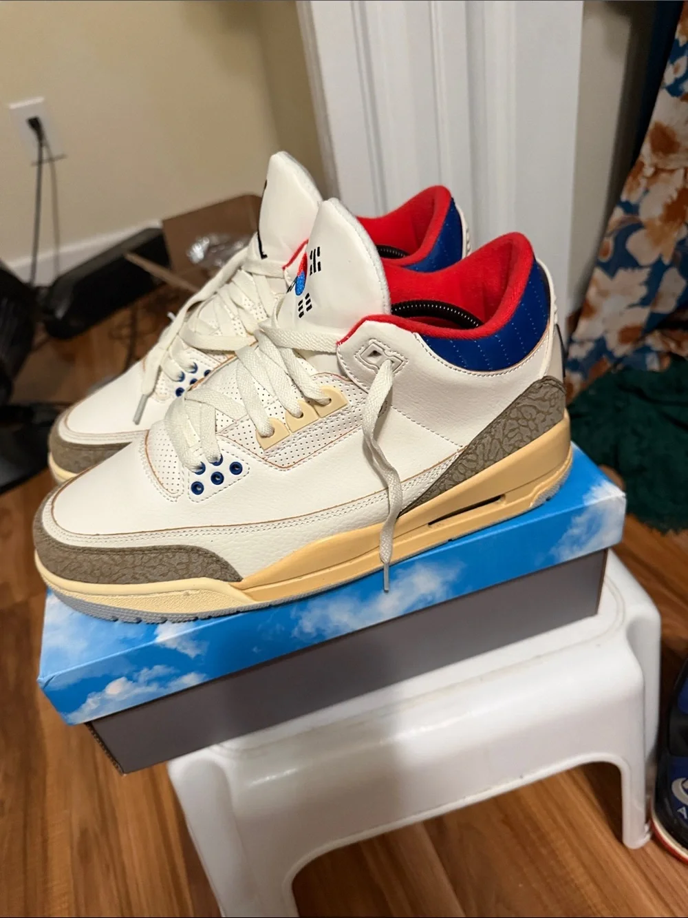 Jordan 3’s Seoul 2.0 Worn 1x Brand New Size 11.5 Very Comfortable
